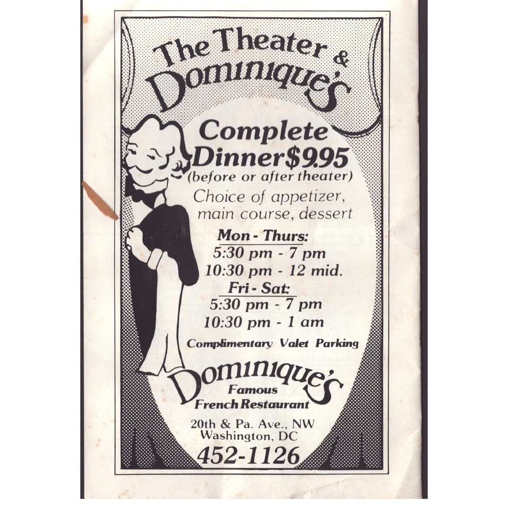 They're Playing Our Song Warner Theatre Program Lucie Arnaz Laurence Luckinbill - Picture 2 of 3
